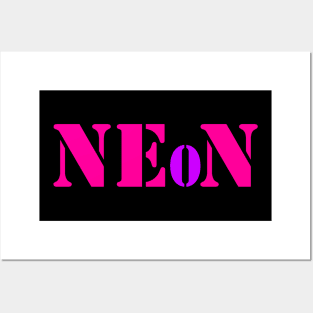 Neon Posters and Art